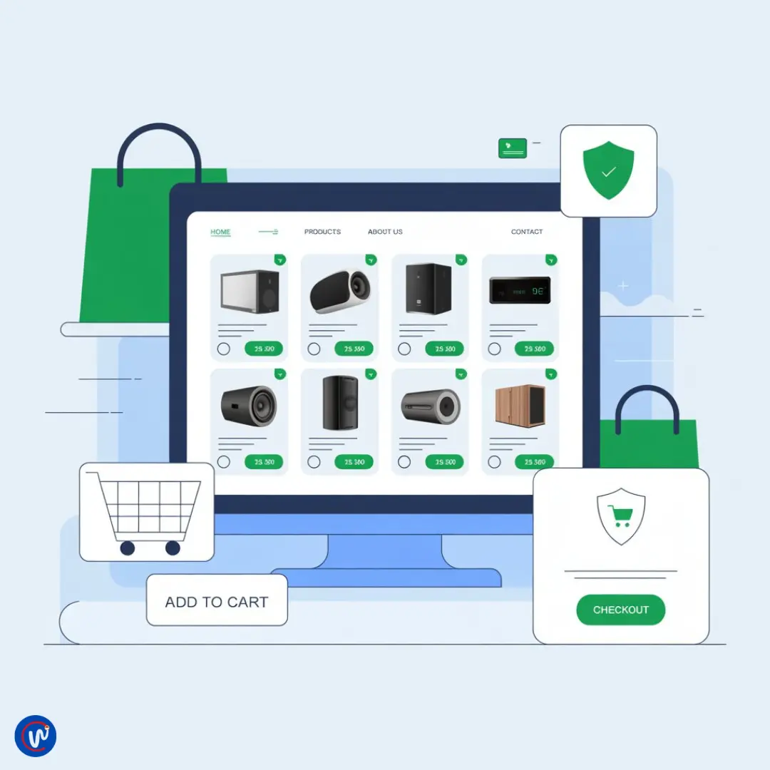 E‑Commerce Website Development - CroudiWebs