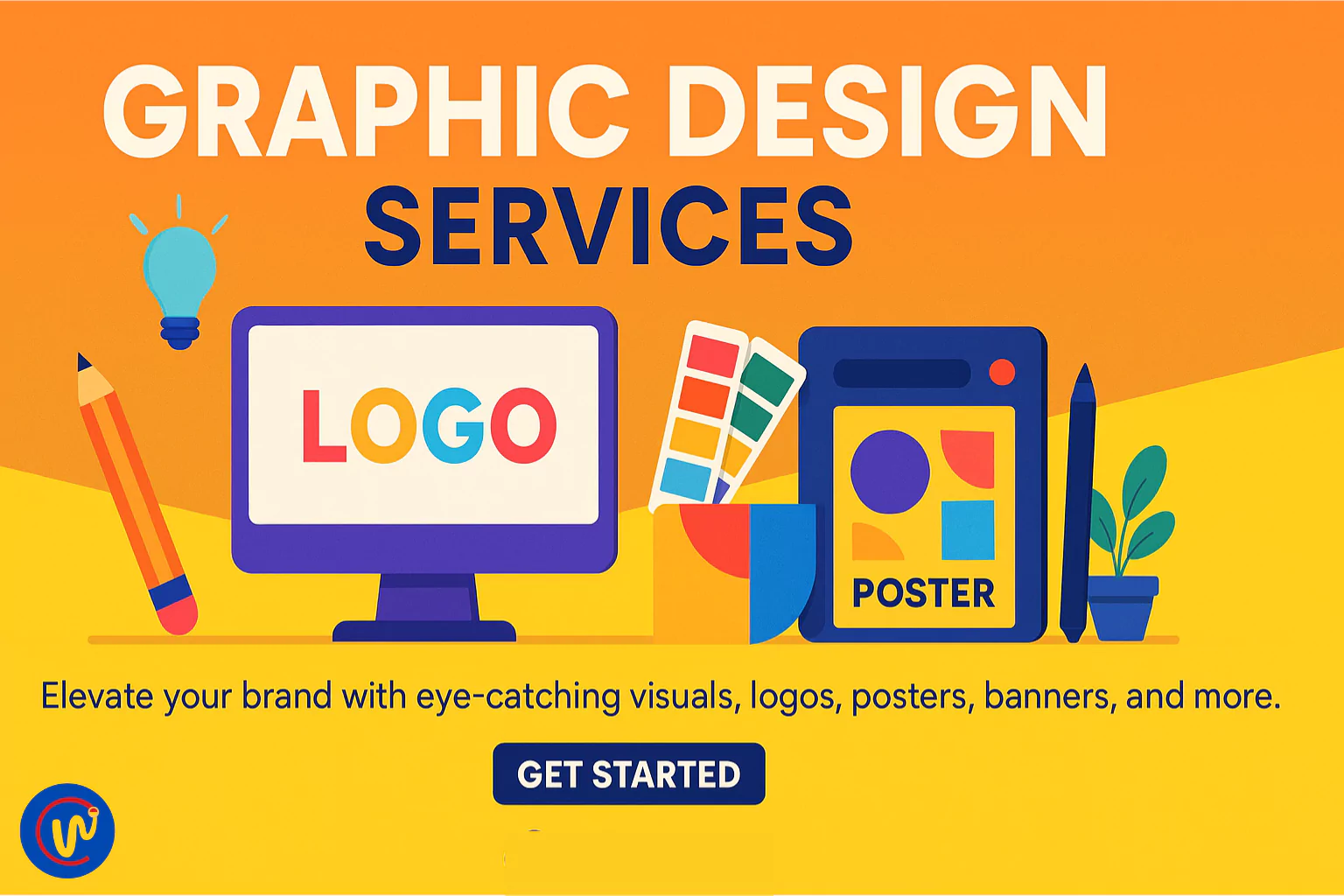Top Graphic Design Services in India - CroudiWebs
