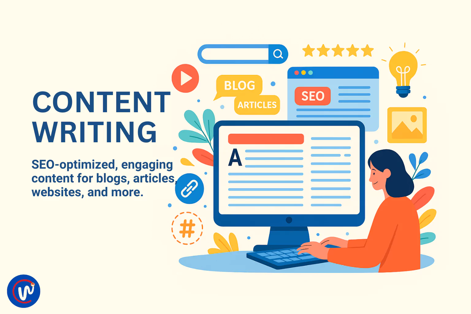 Professional Content Writing Services in India - CroudiWebs