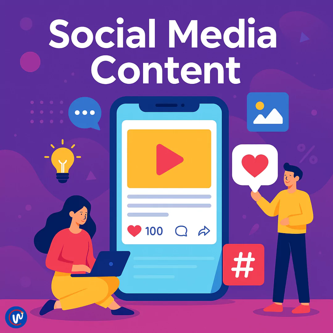 Social Media Content - CroudiWebs