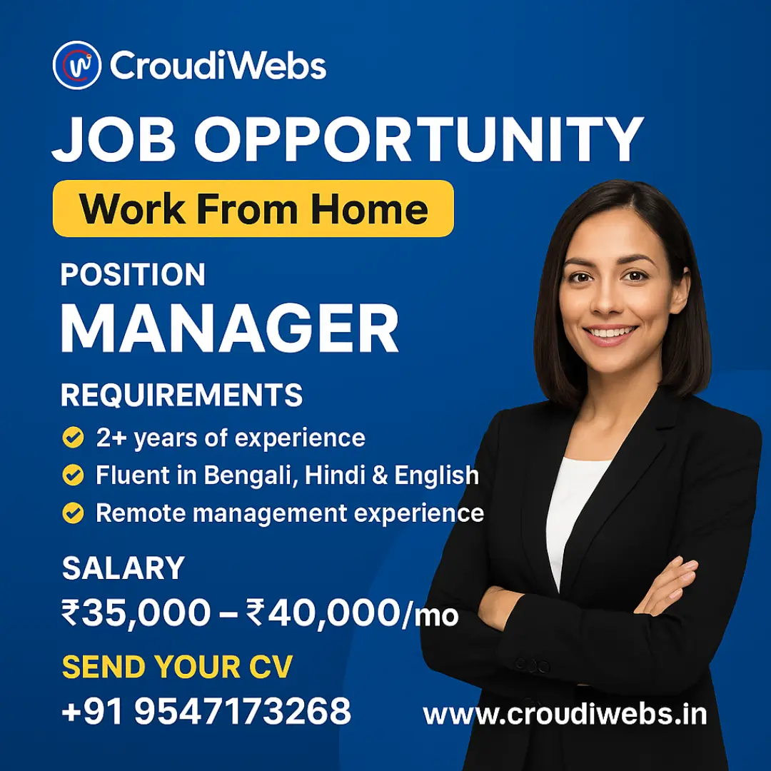 Sales Manager (Work From Home)